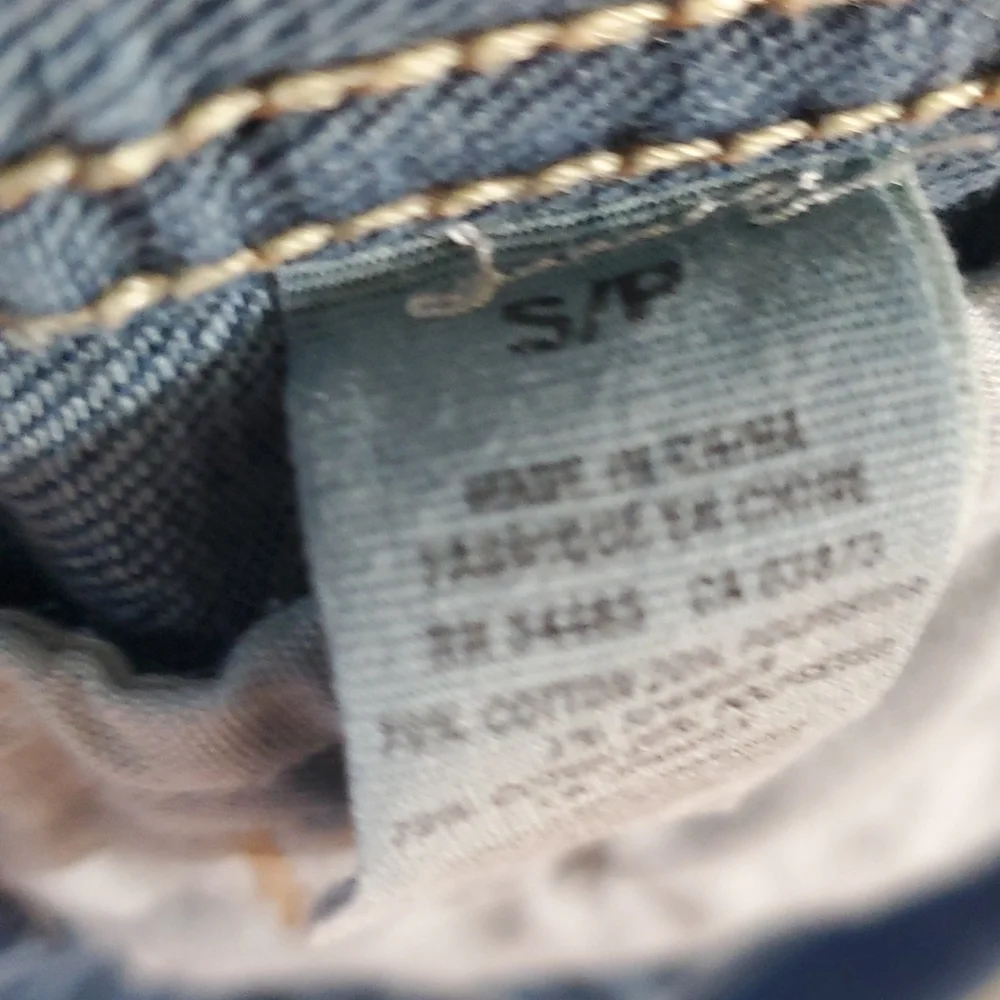 American Eagle Perfect Fitted Dark Denim Jacket - Picture 3 of 7